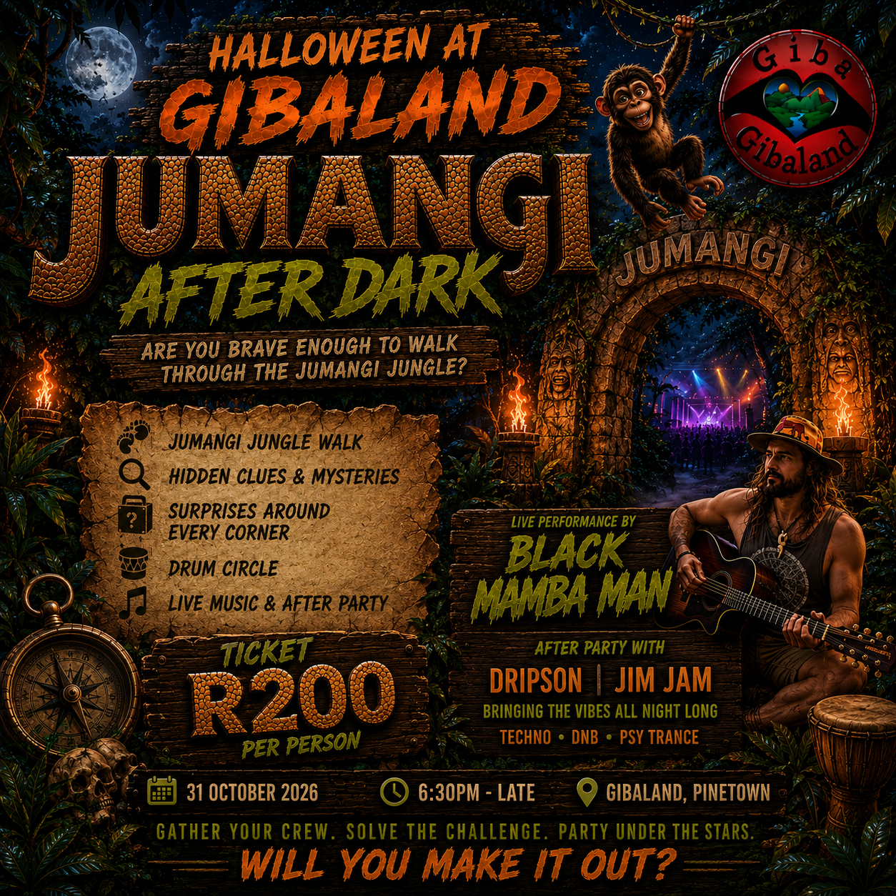 Halloween After Dark JumanGi 2026